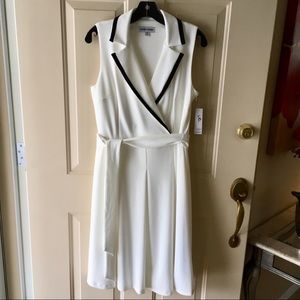 NWT collared white dress
